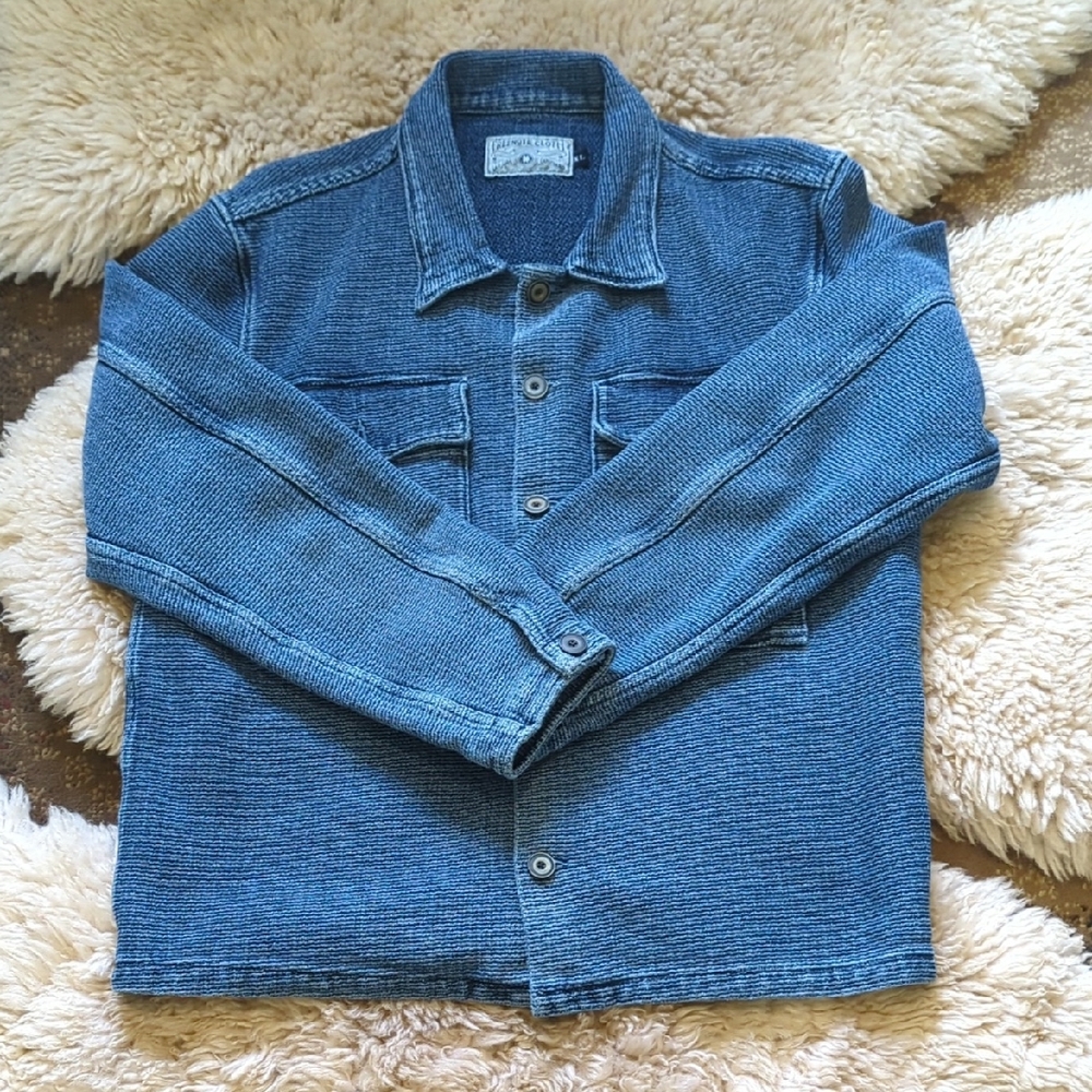 Freenote Cloth Midway Indigo Sashiko CPO Shirt/Shacket